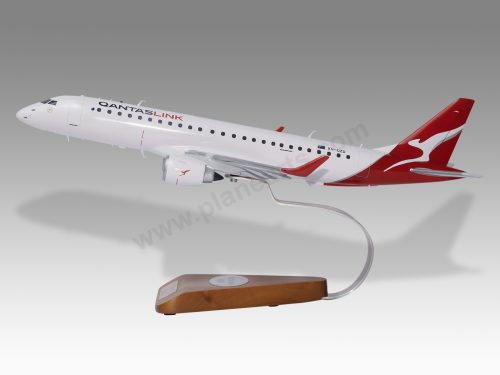 Embraer ERJ-190 AR QantasLink Wood Handcrafted Replica Display Model