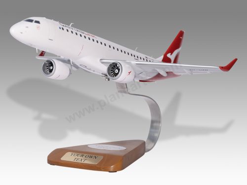 Embraer ERJ-190 AR QantasLink Wood Handcrafted Replica Display Model