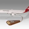 Embraer ERJ195 E2 Helvetic Airways Wood Handcrafted Replica Display Model