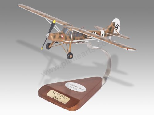 Fieseler Fi-156 C-3 TROP Storch Wood Handcrafted Replica Display Model