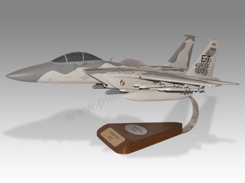 General Electric F-15EX USAF Wood Handcrafted Replica Display Model