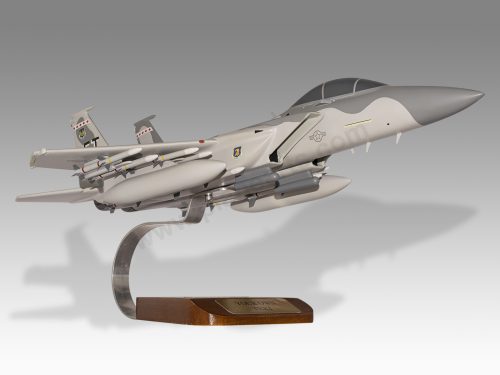 General Electric F-15EX USAF Wood Handcrafted Replica Display Model