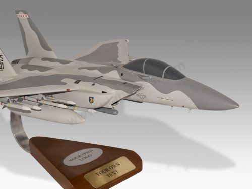 General Electric F-15EX USAF Wood Handcrafted Replica Display Model