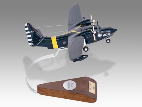 Grumman HU-16 Albatross ROCAF Wood Handcrafted Replica Display Model