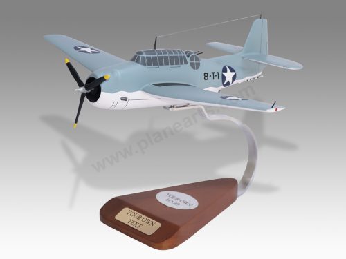 Grumman TBF-1 Avenger USAF Wood Handcrafted Replica Display Model