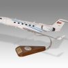 Gulfstream G-IV Oman Air Force Wood Handcrafted Replica Display Model