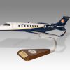 Learjet 45 LifeMed Alaska Wood Handcrafted Replica Display Model