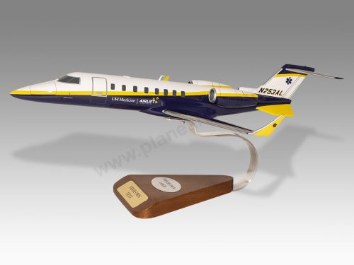 Learjet 45 UW Medicine Wood Handcrafted Replica Display Model