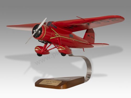 Lockheed Vega 5B Amelia Earhart Wood Handcrafted Replica Display Model