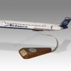 McDonnell Douglas MD-83 Airtours Wood Handcrafted Replica Display Model