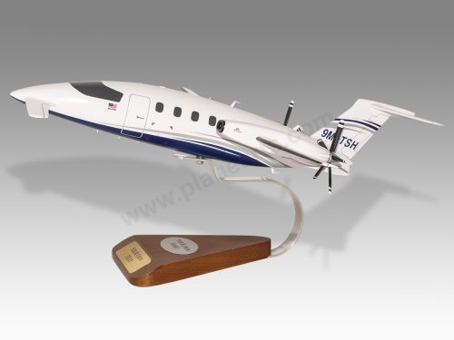 Piaggio P.180 Avanti II Wood Handcrafted Replica Display Model