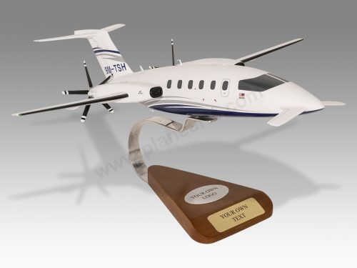 Piaggio P.180 Avanti II Wood Handcrafted Replica Display Model