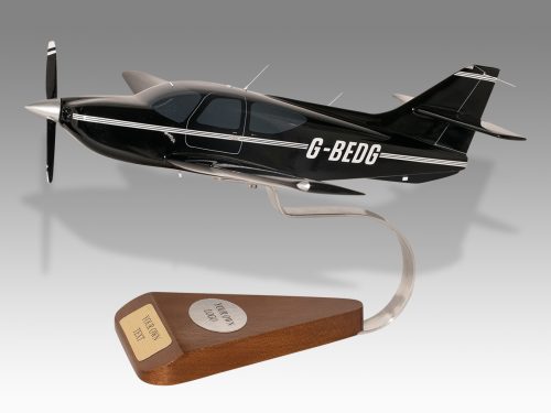 Rockwell Commander 112A Wood Handcrafted Replica Display Model