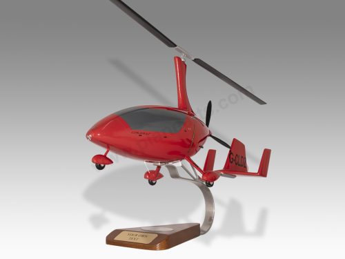 Rotorsport Calidus Wood Handcrafted Replica Display Model