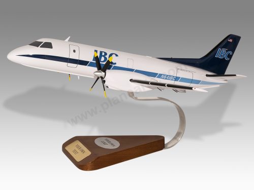 Saab 340 IBC Wood Handcrafted Replica Display Model