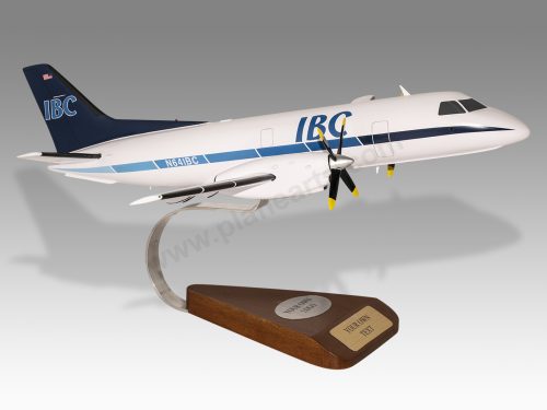 Saab 340 IBC Wood Handcrafted Replica Display Model