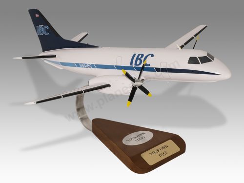 Saab 340 IBC Wood Handcrafted Replica Display Model