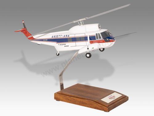 Sikorsky S-62A ANSETT ANA Wood Handcrafted Replica Display Model