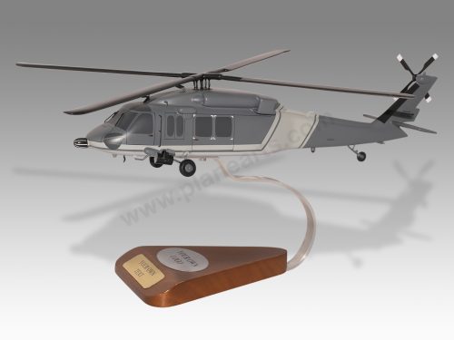 Sikorsky S-70 Hong Kong Flying Service Wood Handcrafted Replica Display Model