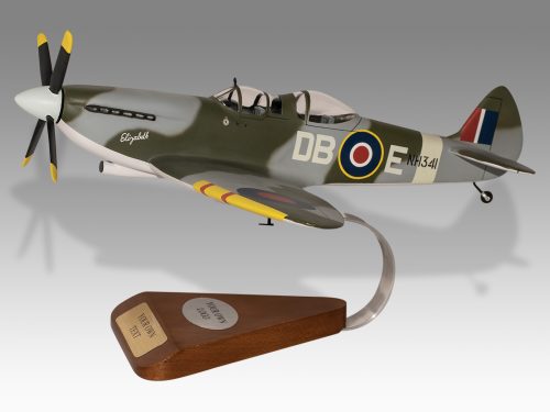 Supermarine Spitfire T.9 RAF Wood Handcrafted Replica Display Model