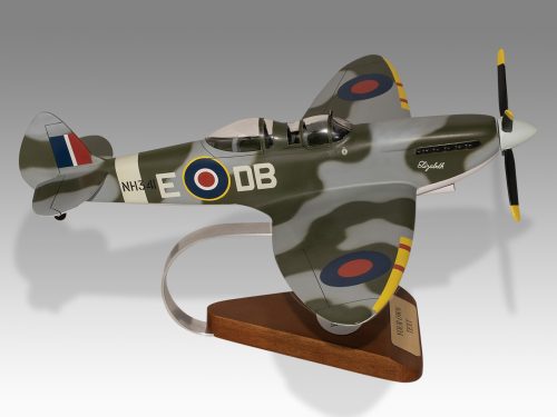 Supermarine Spitfire T.9 RAF Wood Handcrafted Replica Display Model