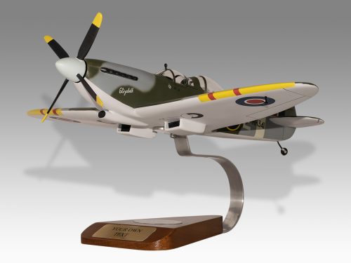 Supermarine Spitfire T.9 RAF Wood Handcrafted Replica Display Model