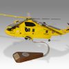 Westland Sea King RAF Rescue Wood Handcrafted Replica Display Model