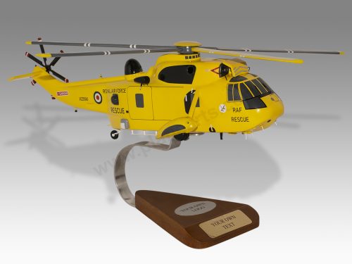 Westland Sea King RAF Rescue Wood Handcrafted Replica Display Model