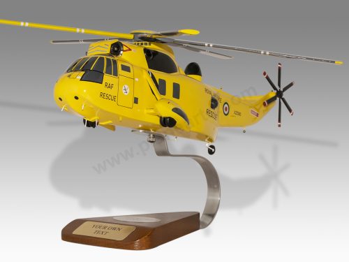 Westland Sea King RAF Rescue Wood Handcrafted Replica Display Model