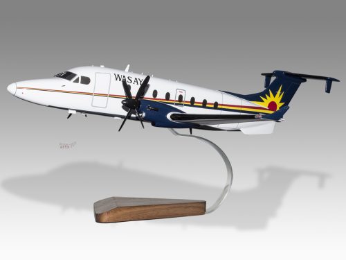 Beech 1900 1900D Wasaya Airways Version 2 Wood Replica Scale Custom Model Aircraft