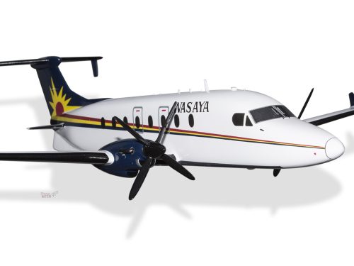 Beech 1900 1900D Wasaya Airways Version 2 Wood Replica Scale Custom Model Aircraft