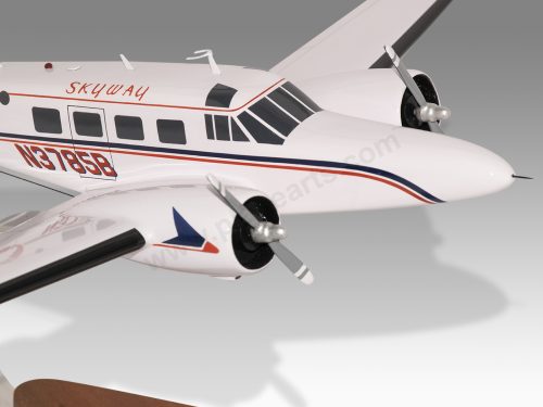 Beech 18 Skyway Wood Handcrafted Replica Display Model