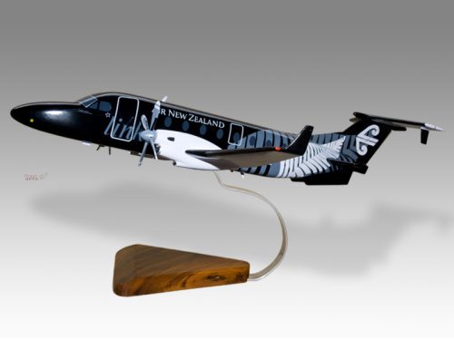 Beech 1900 1900D Air New Zealand Wood Handcrafted Replica Display Model