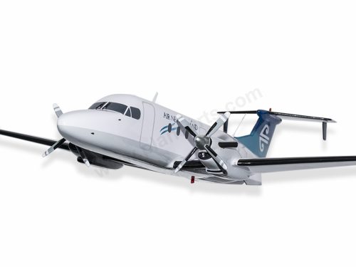 Beech 1900 1900D Air New Zealand Wood Handcrafted Replica Display Model