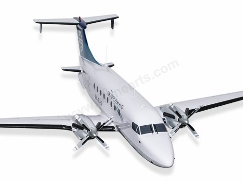 Beech 1900 1900D Air New Zealand Wood Handcrafted Replica Display Model