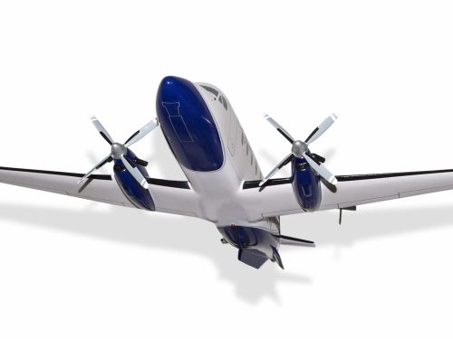 Beech 1900 1900D Big Sky Airlines Wood Handcrafted Replica Display Model