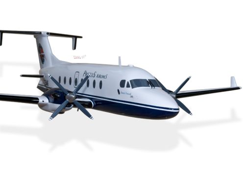 Beech 1900 1900D Proteus Airlines Wood Handcrafted Replica Display Model