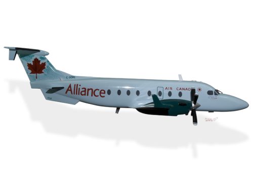 Beech 1900 1900D Air Canada Alliance Wood Handcrafted Replica Display Model