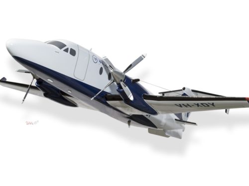 Beech 1900 1900D West Wing Aviation Wood Replica Scale Custom Model Aircraft