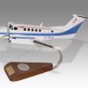 Beech 200 Super King Air DHL Wood Handcrafted Replica Display Model