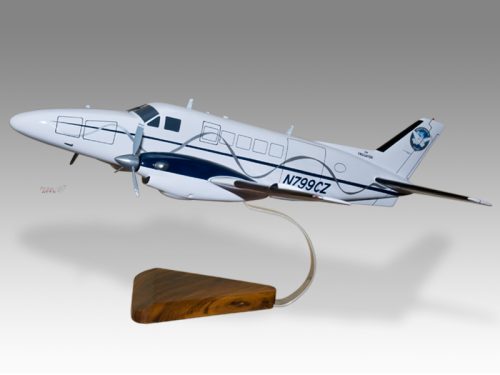 Beechcraft 99 Wood Handcrafted Replica Display Model