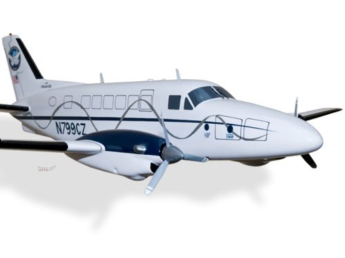 Beechcraft 99 Wood Handcrafted Replica Display Model