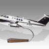 Beechcraft King Air B200 Wanganui Wood Handcrafted Replica Display Model