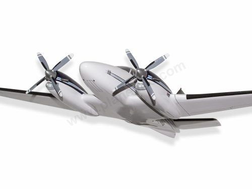 Beechcraft King Air Air Wanganui Wood Handcrafted Replica Display Model