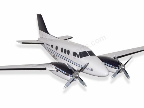 Beechcraft King Air Air Wanganui Wood Handcrafted Replica Display Model