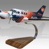 Beechcraft C90 King Air CareFlite Wood Handcrafted Replica Display Model