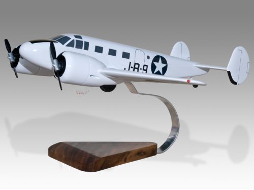 Beechcraft C-45 Expeditor Wood Handcrafted Replica Display Model