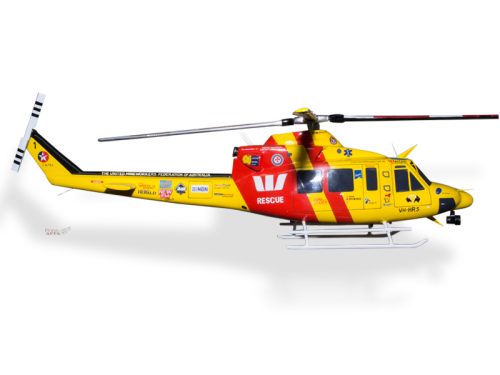 Bell 412 EP Westpac Life-Saver Wood Handcrafted Replica Display Model