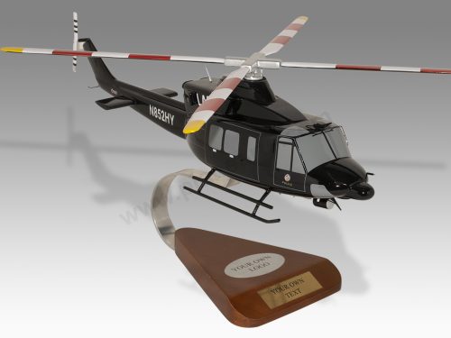 Bell 412 LAPD Police Eagle Wood Handcrafted Replica Display Model