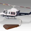 Bell 412 Marine Corps Air Group Combat Center Wood Handcrafted Replica Display Model